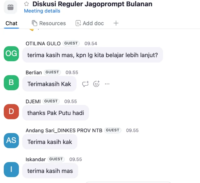 Diskusi Zoom 3