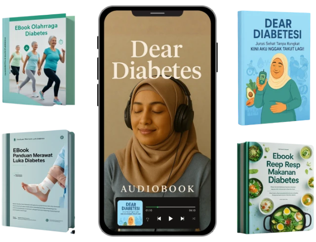 Audiobook Dear Diabetesi : Jurus sehat tanpa Rungkat !