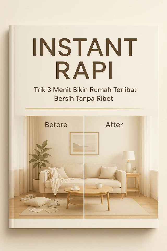 Rumah Rapi Dalam 3 Menit! 😭🔥