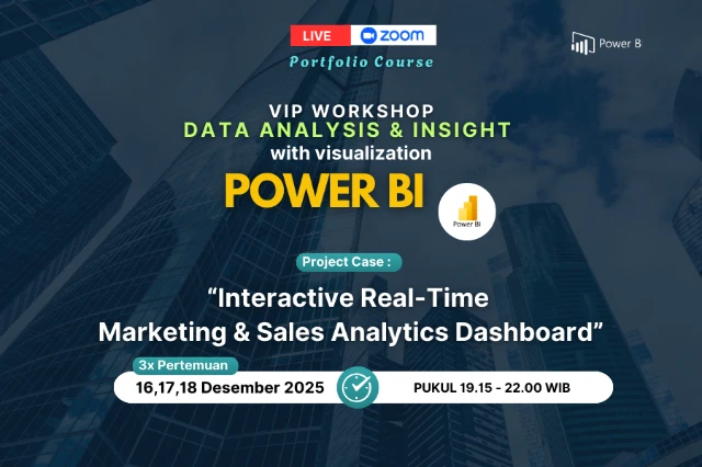 VIP Workshop Data Analyst with Power BI