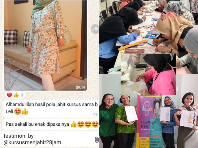 Kursus Membuat Pola Busana
