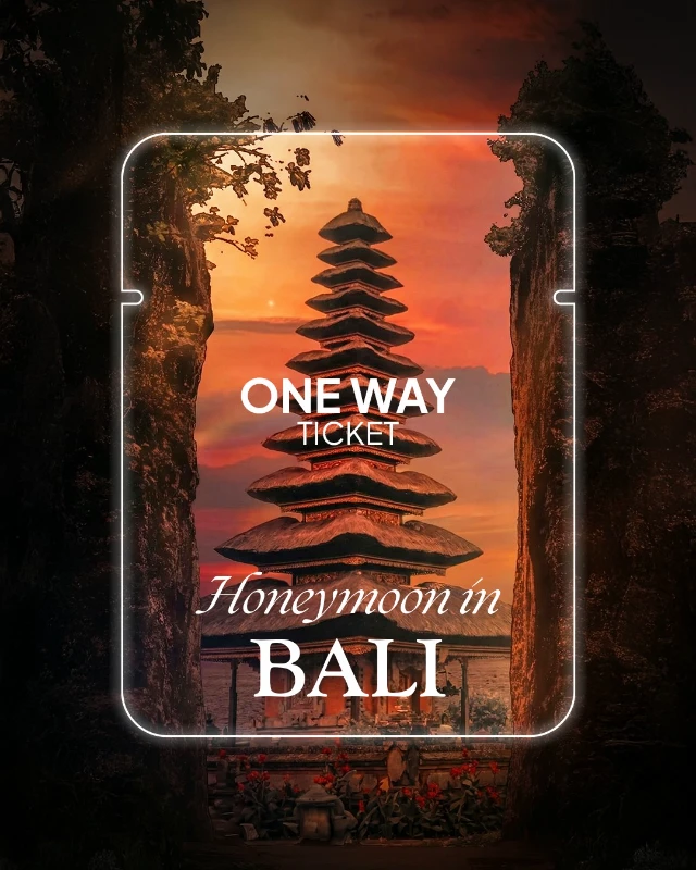 Voucher Honeymoon Bali 3 hari 2 malam