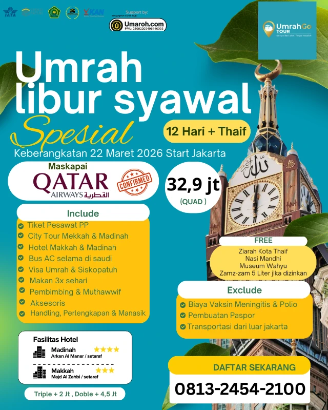 1764928221506-Paket Syawal 12D - 22 Maret 2026