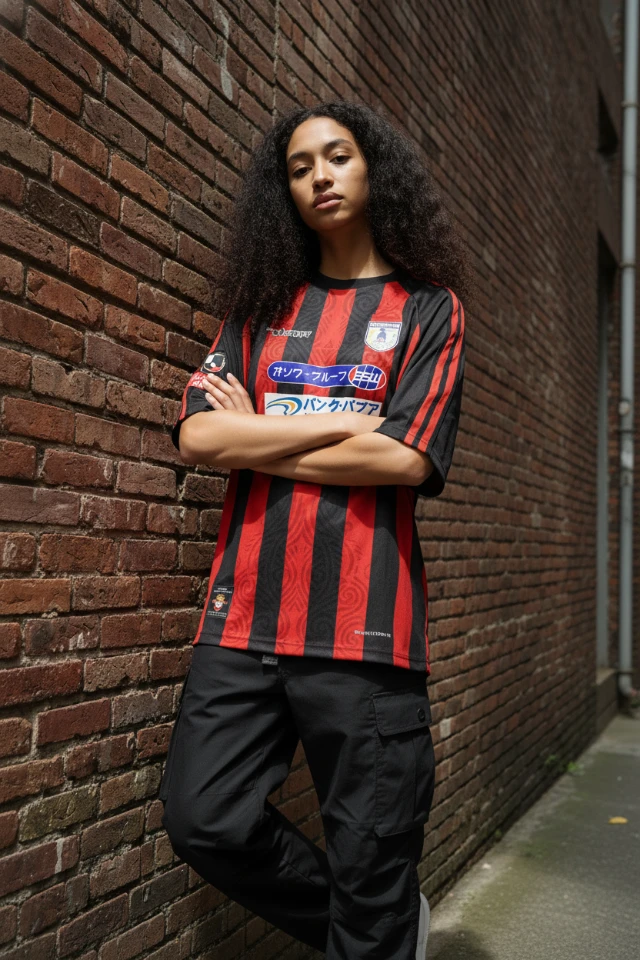 1765085134368-Jersey_Sepak_Bola_Strip_Hitam_Merah_dengan_Multi_Sponsor_-_Dinamis___Street_Wear_Vibe_(Tinggi)_-_Revisi__aku_ingin_pose_lain_dalam_background_ini_.webp