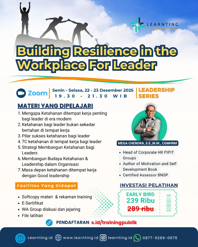 Building Resilience in the Workplace For Leader