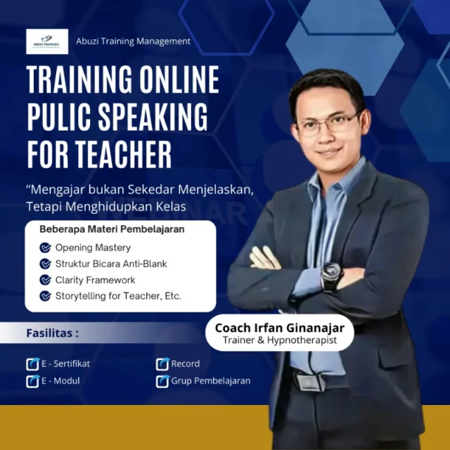 Training Public Speaking For Teacher Reguler