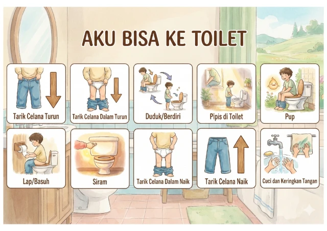 Potty Training Visual Guide