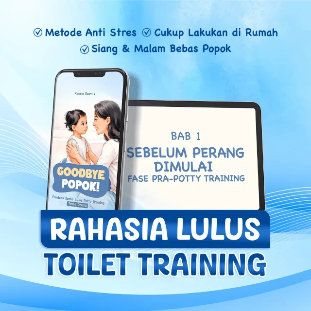 Promo E-Book Panduan Santai Lulus Potty Training Tanpa Drama