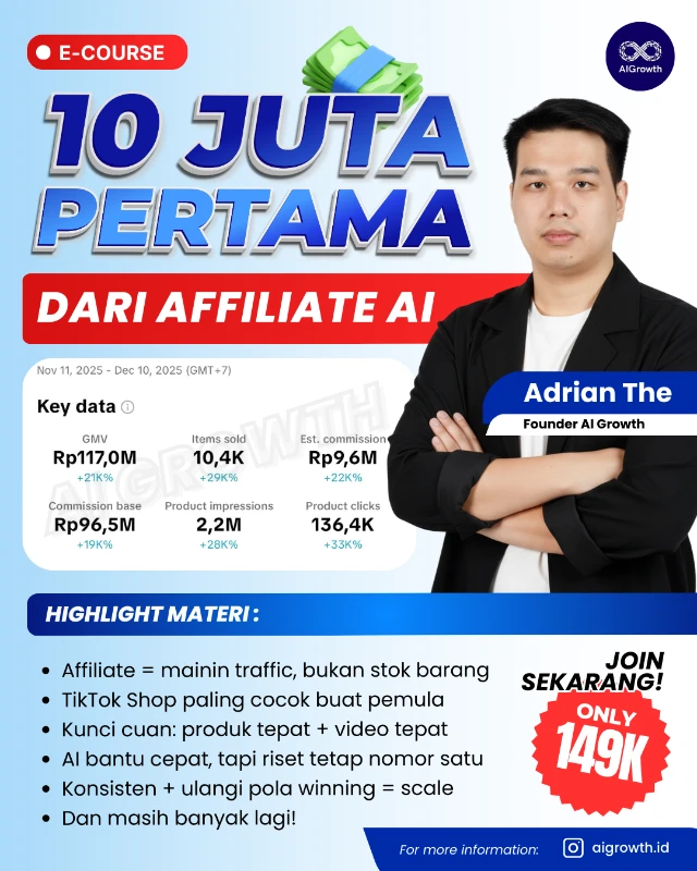 10 Juta Pertama dari Affiliate AI