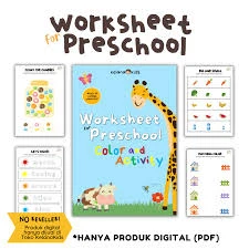 Worksheet Anak Usia Dini dan TK