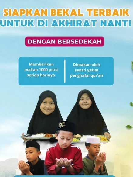SEDEKAH MAKAN 1O PORSI