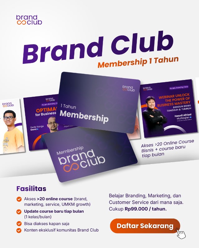 Brand Club Membership (1 Tahun)