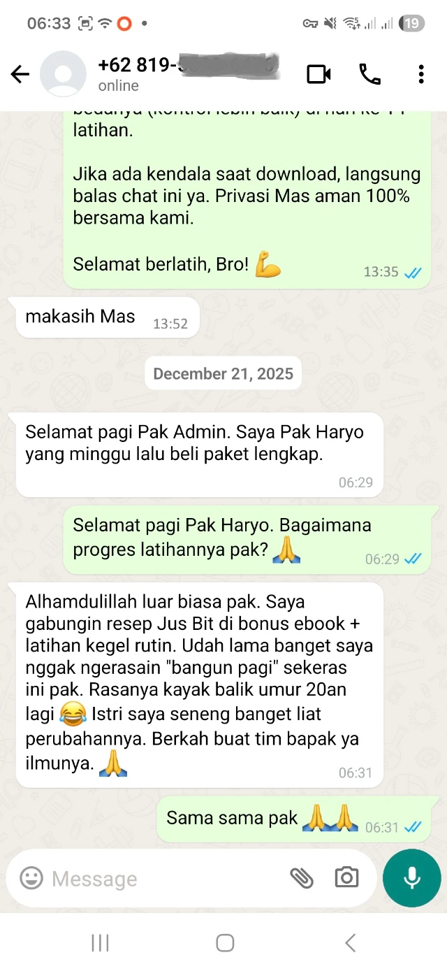 Testimoni Pak Haryo