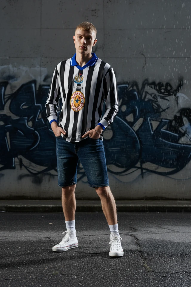 1767668549527-Kaus_Sepak_Bola_Lengan_Panjang_Strip_Hitam_Putih_(Retro_Jersey)_-_Dinamis___Semangat_Streetwear_Kontras_(Tinggi)_-_Revisi__butuh_pose_lain_.webp