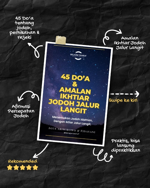 Ebook 45 Do'a & Amalan Ikhtiar Jodoh Jalur Langit