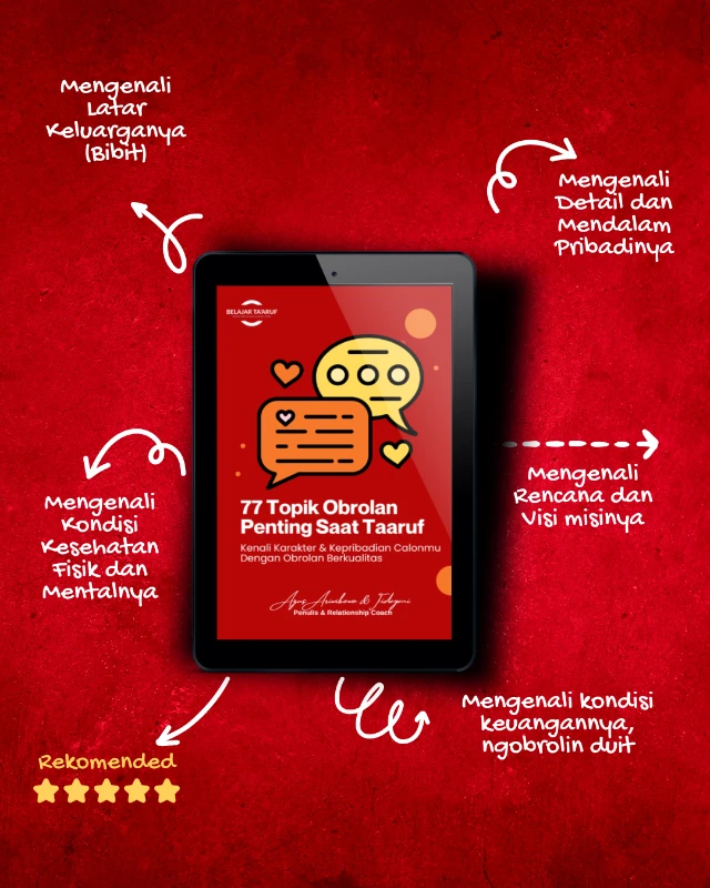 Ebook 77 Topik Obrolan Penting Sebelum Menikah (Saat Taaruf)