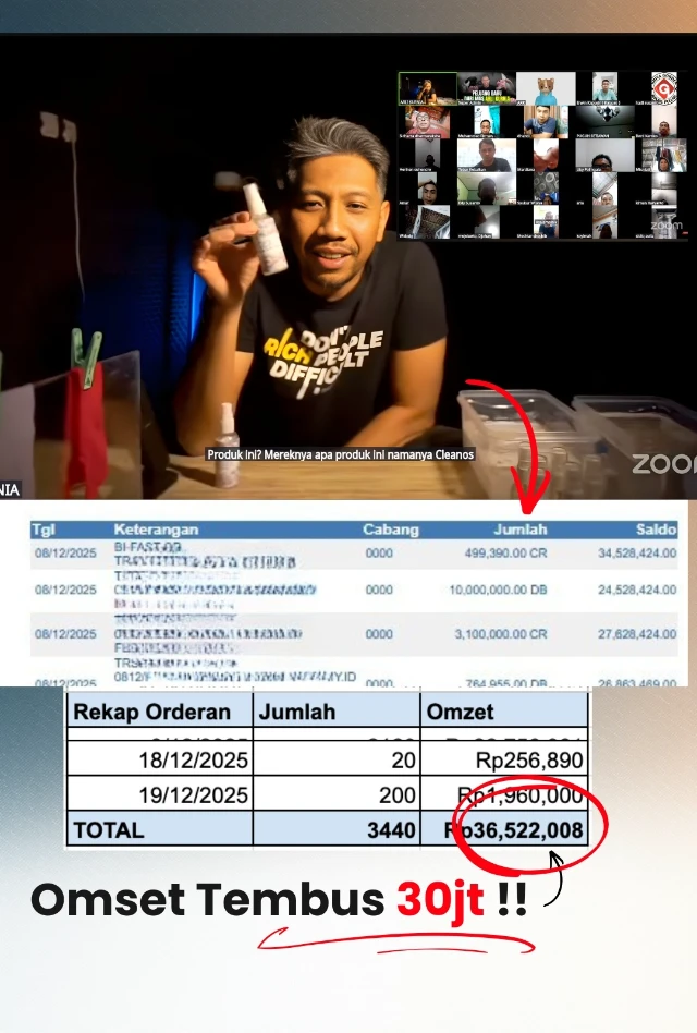 Poster Kelas Produsen Offline