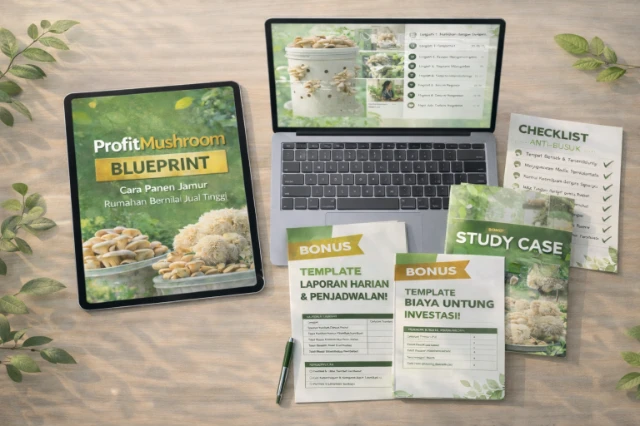 ProfitMushroom Blueprint — Cara Panen Jamur Bernilai Jual Tinggi dari Rumah