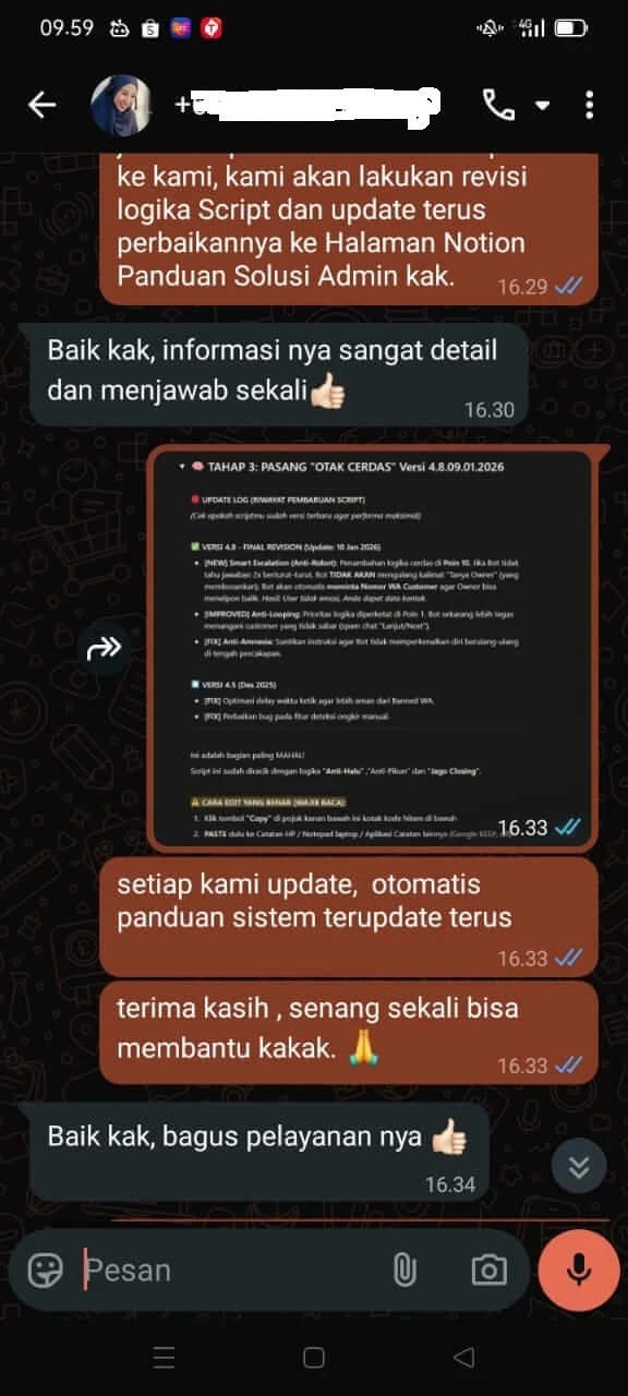 Testi Pelayanan