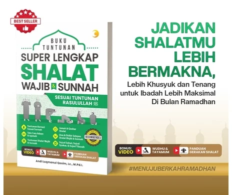 Buku Tuntunan Super Lengkap Shalat Wajib & Sunnah + BONUS