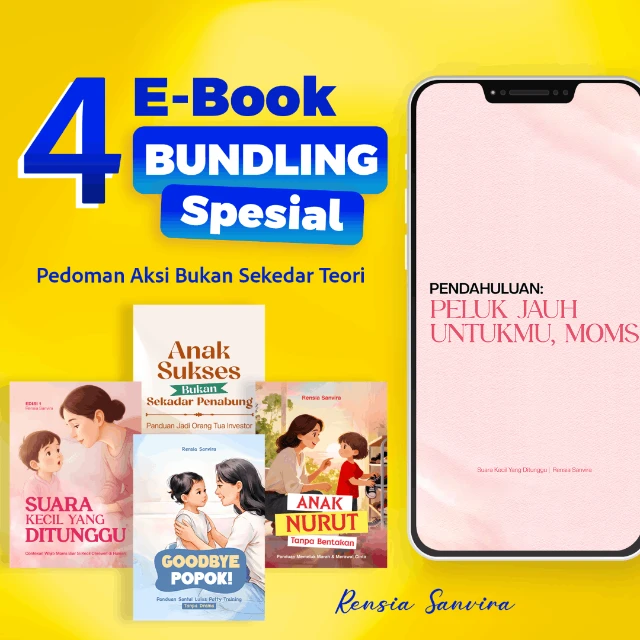 Paket 4 E-Book Ibu Tenang, Anak Aman
