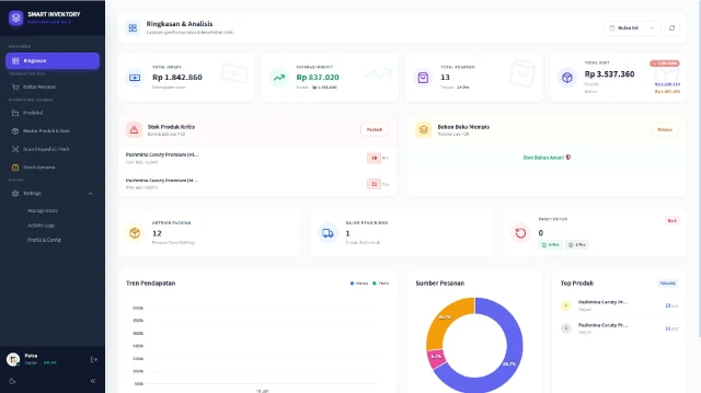 v2 - Smart Inventory & HPP Tracker