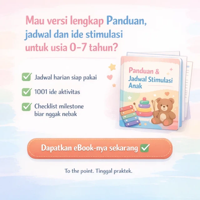 1001 Aktivitas Untuk Optimalisasi Tumbuh Kembang Sikecil