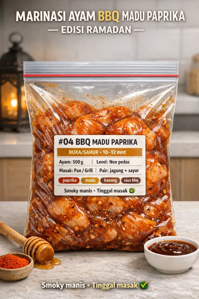 30+ Marinasi Ayam Anti Bosan untuk Sahur & Buka: