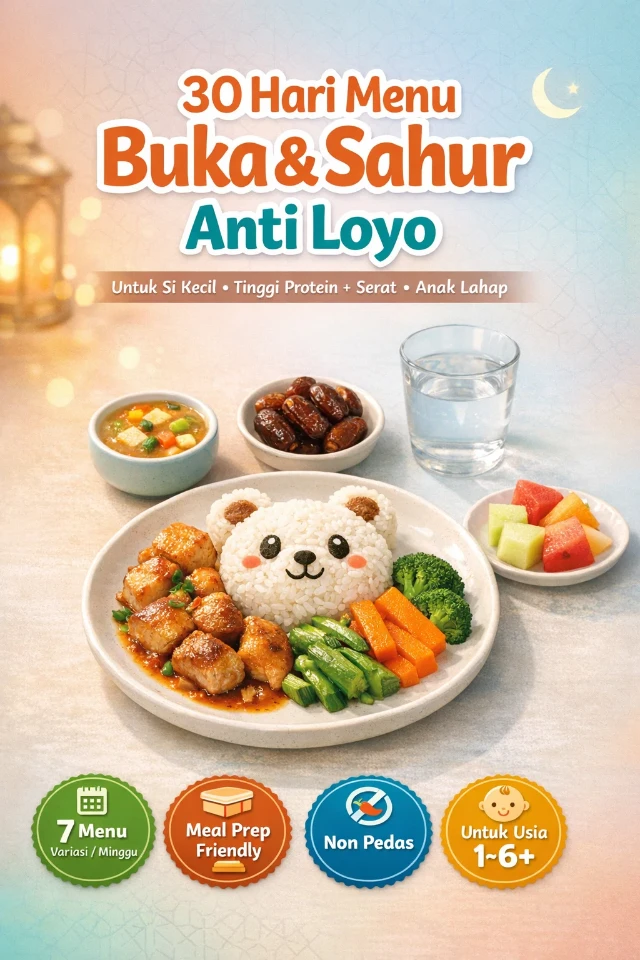 30 Menu Sahur dan Berbuka Anti Loyo untuk Sikecil, Puasa Seharian Sikecil Tetap Aktif   