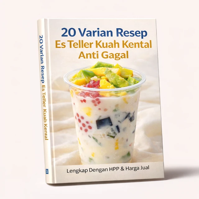 Resep 20 Varian Es Teller Kuah Creamy