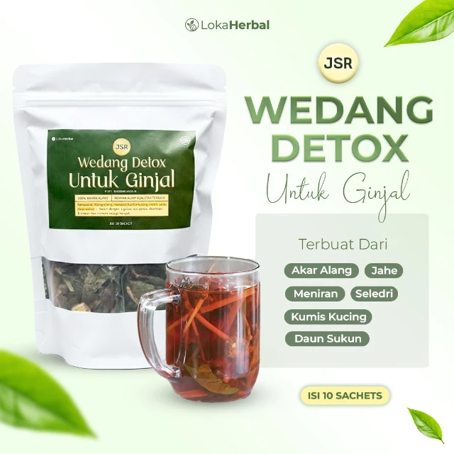 Wedang Detox Akar Alang-Alang Meniran