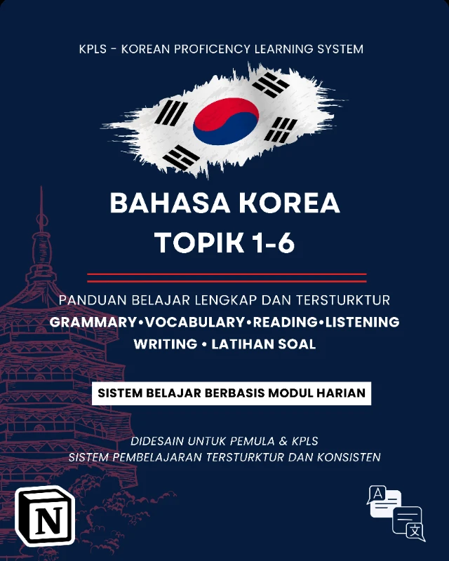 KLS- BAHASA KOREA