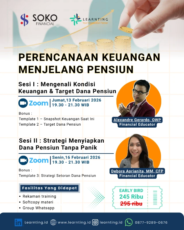 Perencanaan Keuangan Persiapan Pensiun