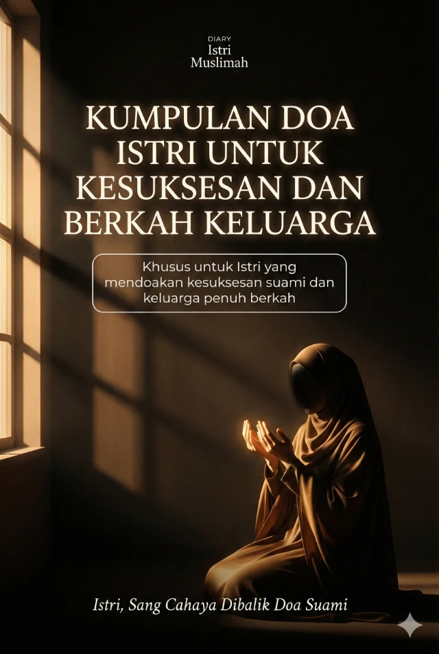 KUMPULAN DOA ISTRI UNTUK KESUKSESAN & KEBERKAHAN KELUARGA LISENSI RR