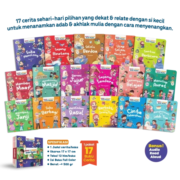 17 Buku Adab dan Akhlak