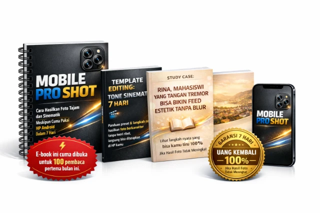 Mobile Pro Shot + Video Materi + Bonus