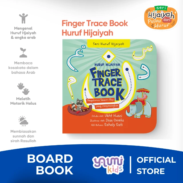 Seri Hijaiyah Finger Trace Book