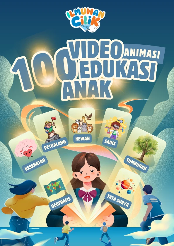 100 Dongeng Animasi 3D Anak  : Sains, Sejarah dan Kisah Inspiratif Lainnya
