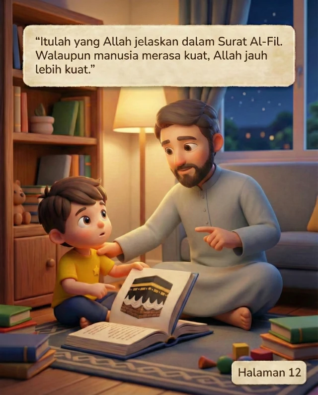 Contoh Tadabbur Visual untuk Anak