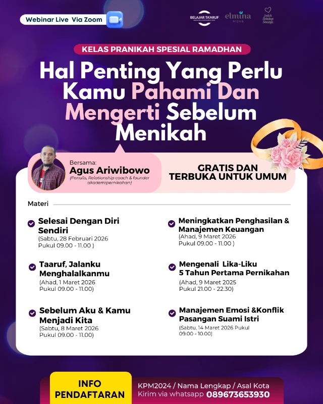 Kelas Pranikah Spesial Ramadhan 2026