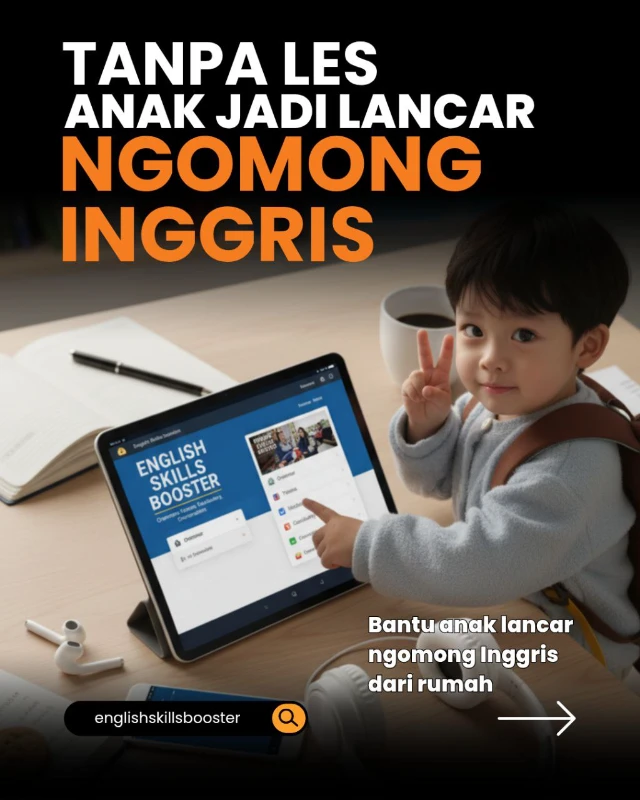 Anak belajar dengan gembira