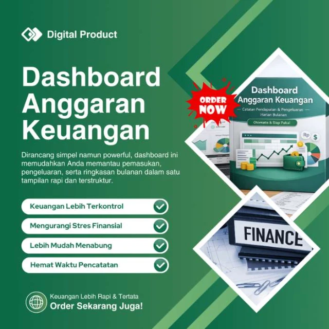 Dashboard Anggaran Keuangan