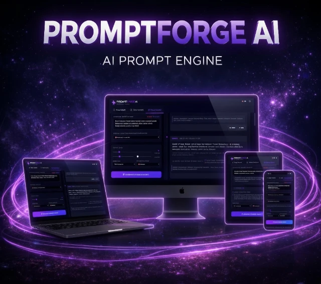 PromptForge AI + Bonus Gemini PRO