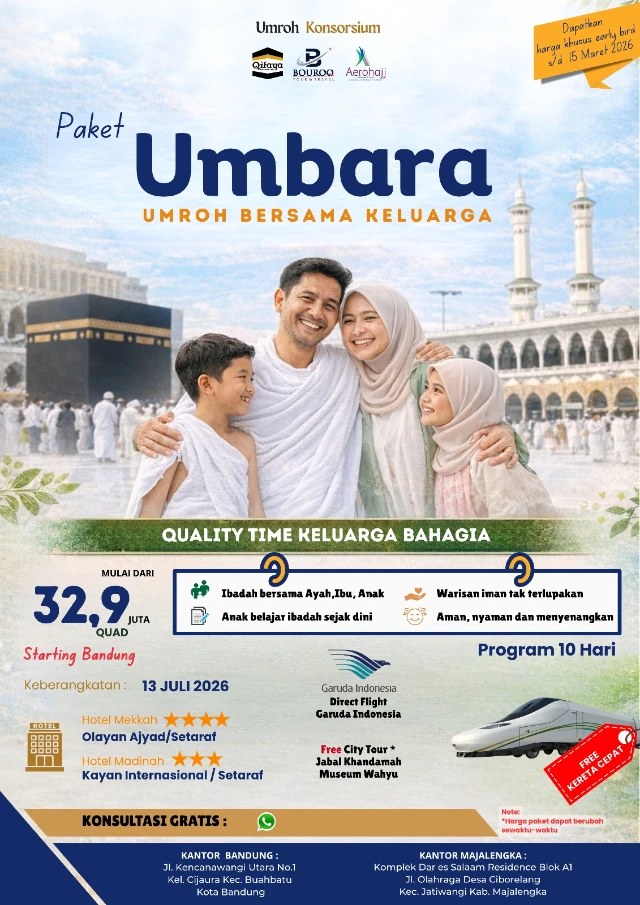UMBARA: Umroh Bersama Keluarga