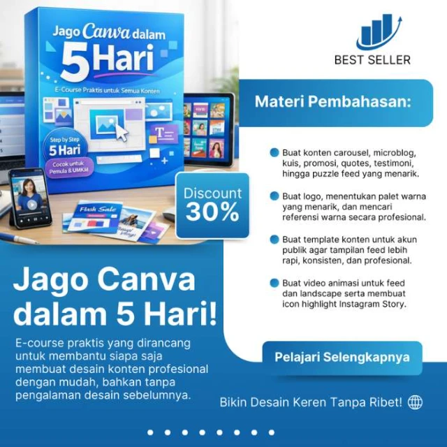 Jago Canva dalam 5 Hari