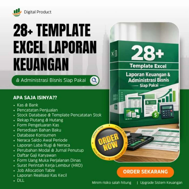 28+ Template Excel Laporan Keuangan & Administrasi