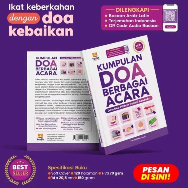 Kumpulan Doa Berbagai Acara + BONUS Memahami Arti Bacaan Sholat
