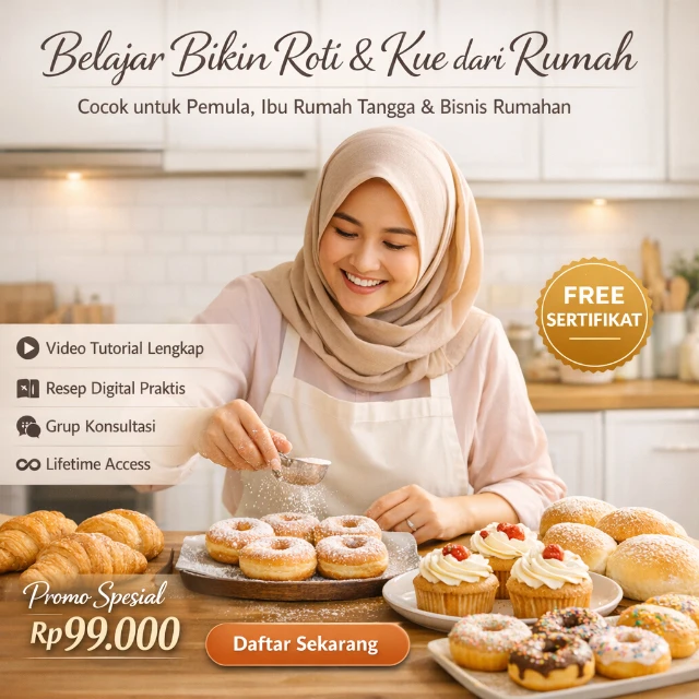 Kelas Pastry & Bakery