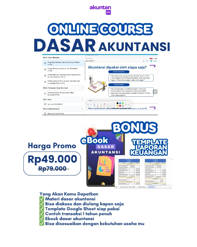 Online Course Dasar Akuntansi