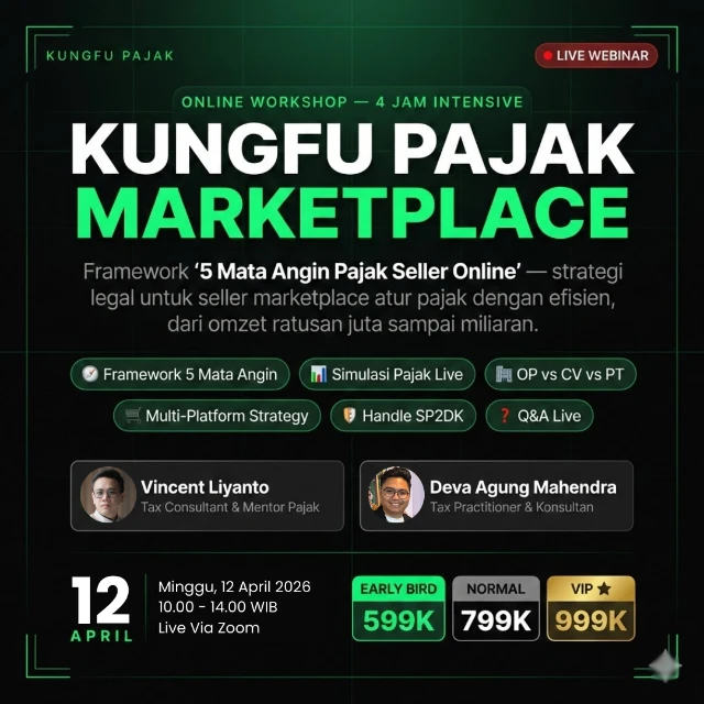 Kungfu Pajak Marketplace: Biar Omzet Naik, Pajak Gak Bikin Panik